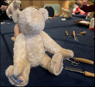 Sasha's Steiff Teddy before