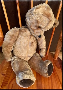 Paul K.'s Bear before treatment