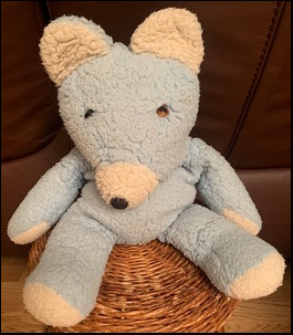 Peter V.'s Blue Blear before treatment