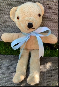 Andrew B.'s Blue Ted after treatment