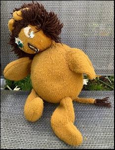 Adam Y.'s Lion before treatment