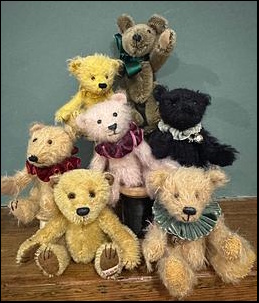 Teddy Bears made at Advanced Workshop, June 2026