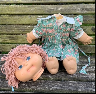 Luca B.'s Doll before treatment