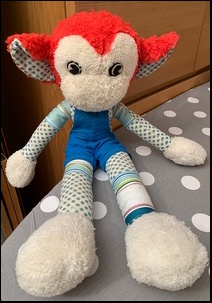 Lily D.'s Monkey after treatment