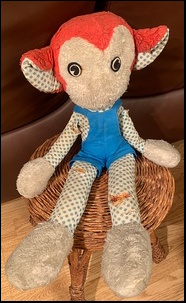 Lily D.'s Monkey before treatment