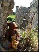 Geoffrey and Luke in Pembroke Castle